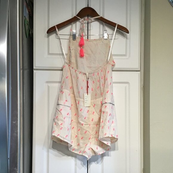 RAGA Halter Tassel Tie Romper - Picture 3 of 4